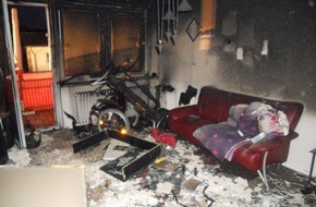 Polizeiinspektion Hameln-Pyrmont/Holzminden: POL-HOL: Holzminden - Holbeinplatz:  Bei Wohnungsbrand fünf Leichtverletzte - 30.000,-- EUR Sachschaden / Vermutliche Brandursache: Brennende Zigarette -