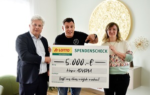 Sächsische Lotto-GmbH: Sachsenlotto begrüßt Thomas Kundt als neuen Möglichmacher: Unterstützung für das Hospiz ADVENA Leipzig