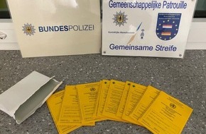 Bundespolizeidirektion Sankt Augustin: BPOL NRW: Fahndungserfolg der Bundespolizei; Trio mit gefälschten Impfausweisen auf der Bundesautobahn A 40 unterwegs