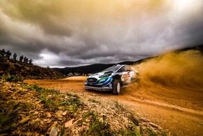 Der Rallye-Nachwuchskader von M-Sport Ford stellt in Portugal sein Talent unter Beweis