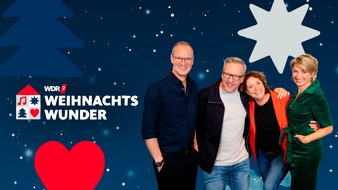 WDR Westdeutscher Rundfunk: Zusammen feiern. Zusammen spenden. Das WDR 2 Weihnachtswunder in Essen.