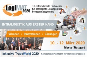 EUROEXPO Messe- und Kongress GmbH: Umfangreiches Pressematerial zur LogiMAT 2020 für Ihren Messe-Vorbericht