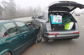 Polizeidirektion Kaiserslautern: POL-PDKL: Unfall Kreuz Landstuhl, Zeugen gesucht