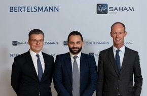 Bertelsmann SE & Co. KGaA: Bertelsmann und Saham vollziehen die Zusammenlegung ihrer weltweiten CRM-Geschäfte