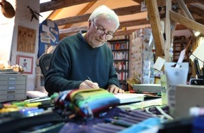 NÜRNBERGER Versicherung: Kunst für den guten Zweck: Peter Gaymann zeichnet exklusiv für die Blaue Nacht