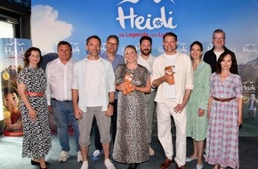 LEONINE Studios: Ausgelassen-fröhliche Stimmung bei der Premiere von HEIDI - DIE LEGENDE VOM LUCHS in München / Ab 26.6. im Kino