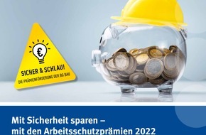 BG BAU Berufsgenossenschaft der Bauwirtschaft: BG BAU: Finanzielle Förderung des Arbeitsschutzes in Mitgliedsbetrieben / Neuer Arbeitsschutzprämien-Katalog erschienen