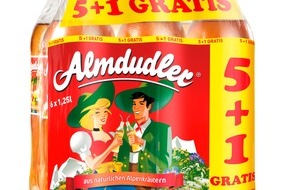 Almdudler Limonade A.& S. Klein GmbH & Co KG: Almdudler 5+1 Aktion sorgt für ein "mehr" an erfrischenden Umsatz  - BILD