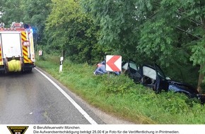 Feuerwehr München: FW-M: Verkehrsunfall (Pasing)