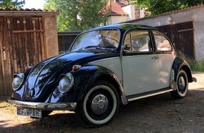 Landespolizeiinspektion Gotha: LPI-GTH: Oldtimer VW K&auml;fer gestohlen - Zeugen gesucht