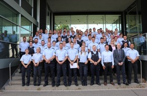 Polizeipräsidium Ludwigsburg: POL-LB: Das Polizeipräsidium Ludwigsburg freut sich auf 65 neue Kolleginnen und Kollegen