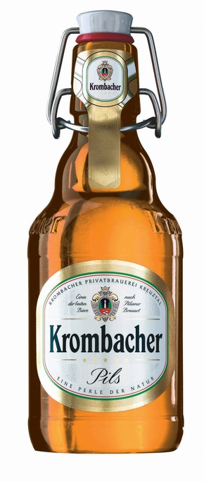 Krombacher Brauerei bereits im dritten Jahr mit einem erfreulichen Zuwachs auf abermaliges Rekordhoch