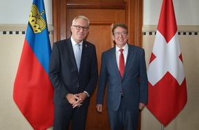 Fürstentum Liechtenstein: Regierungsrat Daniel Oehry trifft Bundesrat Albert Rösti sowie Bundesrat Guy Parmelin und besucht die SwissSkills in Bern