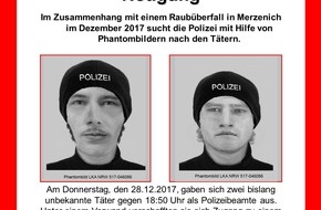 Polizei Düren: POL-DN: Öffentlichkeitsfahndung nach Raub in Merzenich