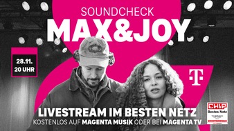 Deutsche Telekom AG: Livestream-Premiere: Max Herre und Joy Denalane präsentieren bei der Telekom ihr erstes gemeinsames Album