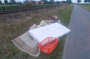 Polizei Minden-Lübbecke: POL-MI: Müll in die Landschaft geworfen