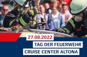 Feuerwehr Hamburg: FW-HH: Feuerwehr Hamburg feiert den "Tag der Feuerwehr" - Jetzt mit Zeitplan und Eventübersicht