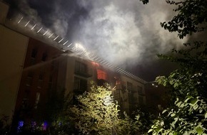 Feuerwehr Essen: FW-E: Feuer in leerstehendem Altenheim - vier Zimmer ausgebrannt