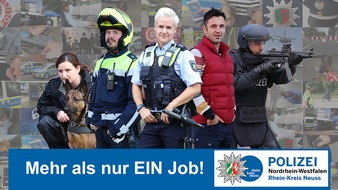 Kreispolizeibehörde Rhein-Kreis Neuss: POL-NE: Die Personalwerberin der Kreispolizeibehörde Rhein-Kreis Neuss lädt zur digitalen Beratung ein