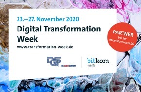 DQS GmbH: Digital Transformation Week 2020: DQS GmbH ist Partner von Bitkom