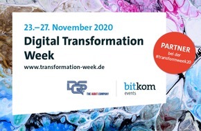 DQS Holding GmbH: Digital Transformation Week 2020: DQS GmbH ist Partner von Bitkom