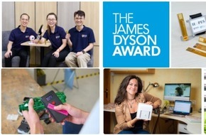 Dyson GmbH: James Dyson Award 2026: Probleml&ouml;ser*innen von morgen gesucht