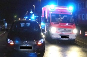 Polizei Minden-Lübbecke: POL-MI: Autofahrer erfasst Fußgängerin