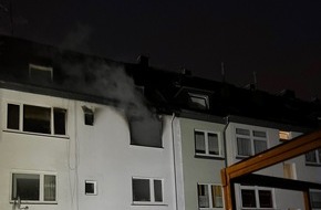 Feuerwehr Gelsenkirchen: FW-GE: Wohnungsbrand in Gelsenkirchen Ückendorf fordert 6 Verletzte