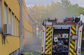 Feuerwehr München: FW-M: Kellerbrand in Industriegebäude (Giesing)