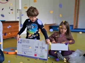 Berliner FRÖBEL-Kindergarten Fröbelspatzen ist Landessieger beim &quot;Forschergeist&quot;-Wettbewerb