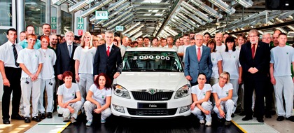 Skoda Auto Deutschland GmbH: SKODA Fabia: Drei Millionen Erfolge (BILD)