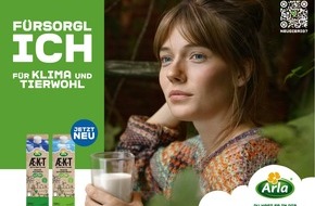 Arla Foods Deutschland GmbH: Aktiv für Klima und Tierwohl: Die neue Frischmilch Arla Æ.K.T