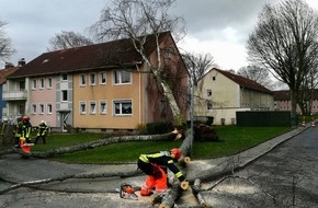 Feuerwehr Bochum: FW-BO: Sturmtief Eberhard - 1. Update zum Einsatz der Feuerwehr Bochum