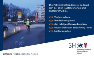 Polizeidirektion Lübeck: POL-HL: Polizeidirektion Lübeck / Danke!