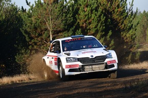 Vierfacherfolg für SKODA bei der Internationalen Lausitz-Rallye