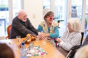 DOMICIL Senioren-Residenzen Hamburg SE: Humor im Pflegealltag: DOMICIL setzt in Hamburg auf Klinik-Clowns
