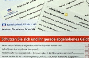 Polizei Mönchengladbach: POL-MG: Polizei kooperiert mit Geldinstituten: Briefumschläge als Baustein im Kampf gegen Betrüger