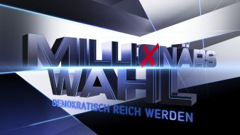 ProSieben: Wer wird Deutschlands erster demokratisch gewählter Millionär? ProSieben und SAT.1 laden zur größten Wahl des Jahres auf www.millionaerswahl.de (BILD)