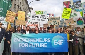 Entrepreneurs for Future: Schluss mit Wollen. Zeit fürs Machen! / Bundesweit gehen Unternehmen für mehr Klimaschutz auf die Straße
