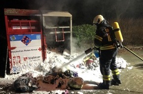 Feuerwehr Sprockhövel: FW-EN: Zwei Brände in der Silvesternacht