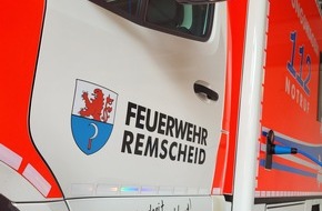 Feuerwehr Remscheid: FW-RS: Verkehrsunfall Klausener Straße