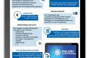 Landeskriminalamt Nordrhein-Westfalen: LKA-NRW: Polizei NRW stellt sich stärker und moderner in der Kriminalprävention auf: Innenminister Herbert Reul eröffnet Digitales Beratungs- und Präventionszentrum der Polizei NRW in Köln