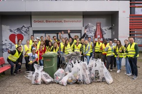 Comunicato stampa: «In azione per la natura: la 10a giornata Clean-up è stata un grande successo»