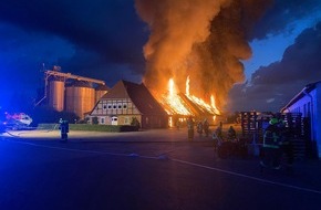Polizeiinspektion Güstrow: POL-GÜ: Abschlussmeldung zum Einsatz: Brand in Lalendorf