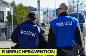 Polizeipräsidium Südhessen: POL-DA: Darmstadt-Eberstadt: Fachberater unterwegs in Wohngebiet / Präventionstipps zum Thema Einbruchschutz