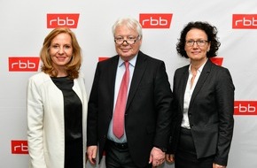 rbb - Rundfunk Berlin-Brandenburg: rbb-Verwaltungsrat gewählt - Wolf-Dieter Wolf als Vorsitzender bestätigt - Christian Amsinck führt Haushalts- und Finanzausschuss