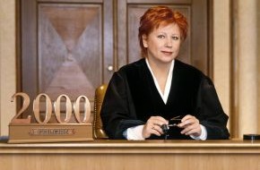 SAT.1: Recht so! "Richterin Barbara Salesch" feiert Jubiläum / SAT.1 zeigt die 2000. Folge der TV-Gerichtsshow am Donnerstag, 5. Mai 2011 (mit Bild)