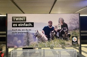 TWINT AG: Neue Werbekampagne: TWINT bringt die kleinen Händler ganz gross raus!
