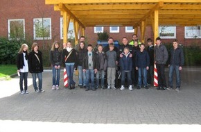 Polizeiinspektion Cuxhaven: POL-CUX: Zukunftstag bei der Polizeiinspektion Cuxhaven / Wesermarsch (Bilder sind in der digitalen Pressemappe eingestellt)