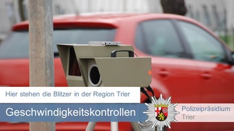 Polizeipräsidium Trier: POL-PPTR: Ankündigung von Radarkontrollen in der 17. Kalenderwoche 2019